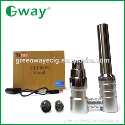 2015 Hot travelling style enail kits wax vaporizer hookah yocan ultron, portable vaporizer pen